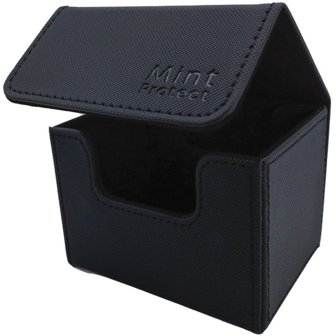 デッキケース サイドローダー 100 (ブラック) - Mint Protect